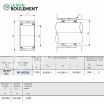 Rodamiento de agujas BR567232-IKO
