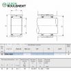 Rodamiento de agujas RNA4909-IKO