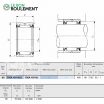 Rodamiento de agujas RNA4914-UU-IKO