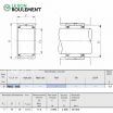 Rodamiento de agujas RNA495-IKO