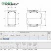 Rodamiento de agujas RNA4952-IKO