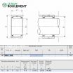 Rodamiento de agujas RNA498-IKO
