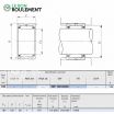 Rodamiento de agujas TAF10012036-IKO