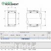 Rodamiento de agujas TAF121912-IKO