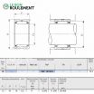 Rodamiento de agujas TAF121916-IKO