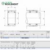 Rodamiento de agujas TAF142216-IKO