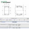Rodamiento de agujas TAF142220-IKO