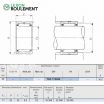 Rodamiento de agujas TAF172520-IKO