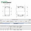 Rodamiento de agujas TAF202816-IKO