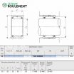 Rodamiento de agujas TAF202820-IKO