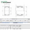 Rodamiento de agujas TAF223020-IKO