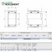 Rodamiento de agujas TAF283730-IKO