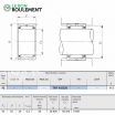 Rodamiento de agujas TAF425220-IKO