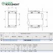 Rodamiento de agujas TAF435330-IKO