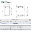 Rodamiento de agujas TAF61212-IKO