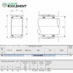 Rodamiento de agujas TAF657835-IKO