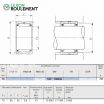 Rodamiento de agujas TAF708535-IKO
