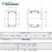 Rodamiento de agujas TAF71410-IKO