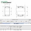 Rodamiento de agujas TAF809535-IKO