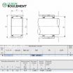 Rodamiento de agujas TAF81512-IKO