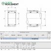 Rodamiento de agujas TR587745-IKO