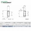 Rodamiento de agujas RNAST10-R-IKO