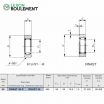 Rodamiento de agujas RNAST45-R-IKO