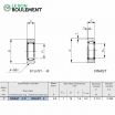 Rodamiento de agujas RNAST5-R-IKO