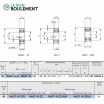 Rodamiento de agujas NAST40-R-IKO