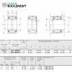 Rodamiento de agujas BRI102216-IKO