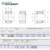 Rodamiento de agujas BRI406028-IKO