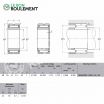 Rodamiento de agujas NK45/30-RCT+1R40X45X30-NTN