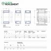 Rodamiento de agujas NKI22/16-SKF