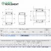 Rodamiento de agujas TAFI102220-IKO
