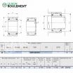 Rodamiento de agujas TAFI223416-IKO