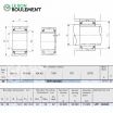 Rodamiento de agujas TAFI223420-IKO