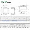 Rodamiento de agujas TAFI51516-IKO