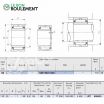 Rodamiento de agujas TAFI8011025-IKO
