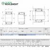 Rodamiento de agujas TAFI8511526-IKO