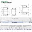 Rodamiento de agujas TAFI9012026-IKO