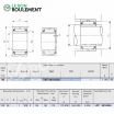 Rodamiento de agujas TAFI9012036-IKO