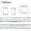 Rodamiento de agujas TAFI9512526-IKO