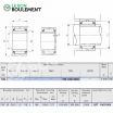Rodamiento de agujas TRI10013550-IKO