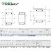 Rodamiento de agujas TRI7510845-IKO