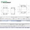 Rodamiento de agujas TRI9012550-IKO