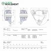 Unidad de rodamiento en dos partes FNL510-A-SKF