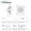 Unidad de rodamiento FY1-1/4-TF-SKF