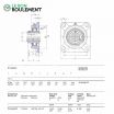 Unidad de rodamiento FY1-3/16-TF-SKF