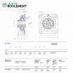 Unidad de rodamiento FY1-3/8-TF-SKF