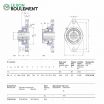 Unidad de rodamiento SAFL202-SKF